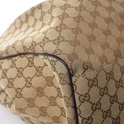 Gucci Monogram Large Sukey Tote Dark Brown 13 of 22