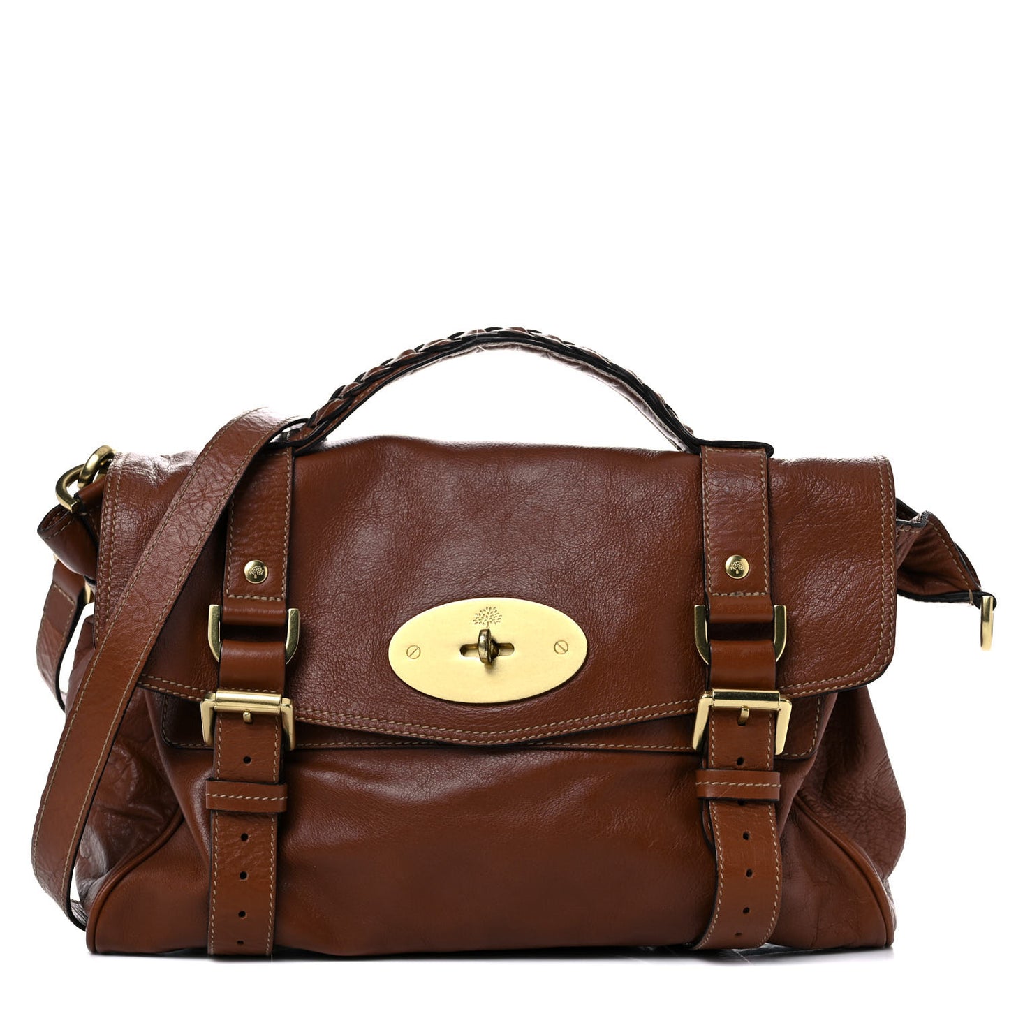 Small Grain Calf Medium Alexa Oak