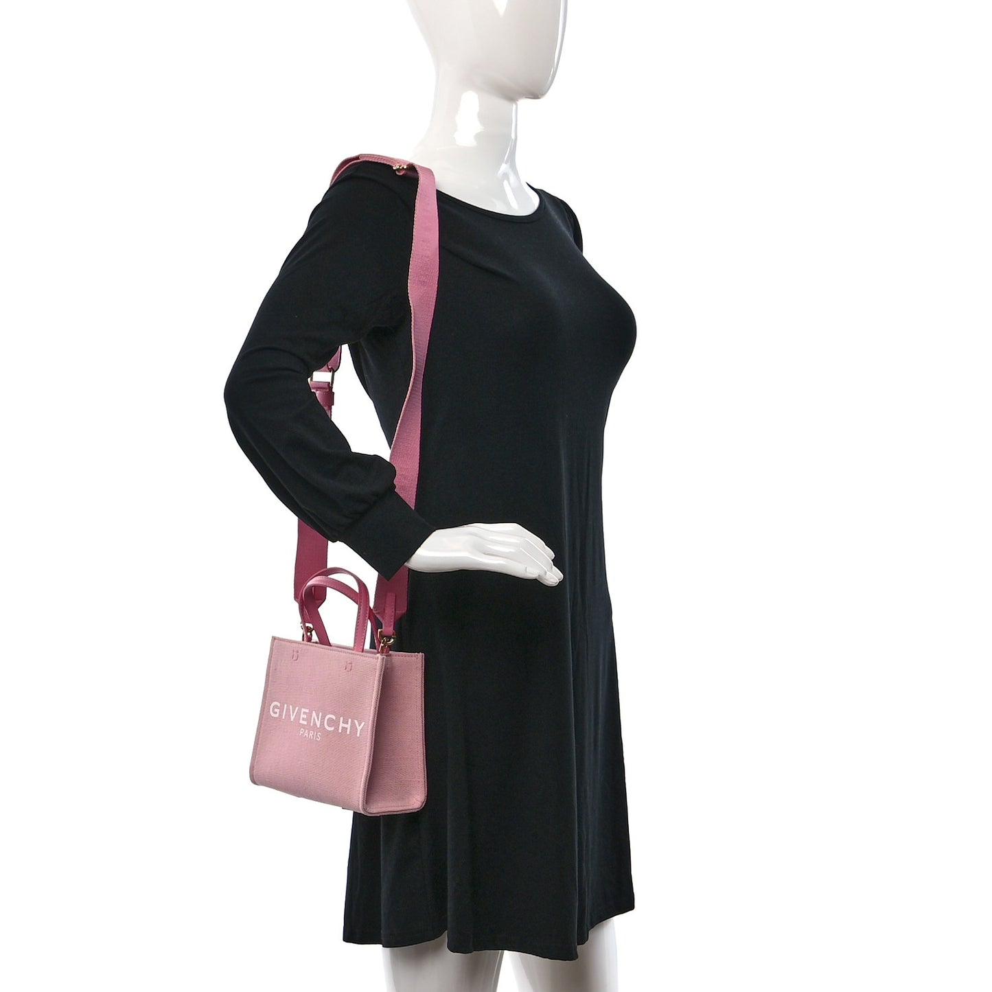 Canvas Mini G-Tote Bright Pink