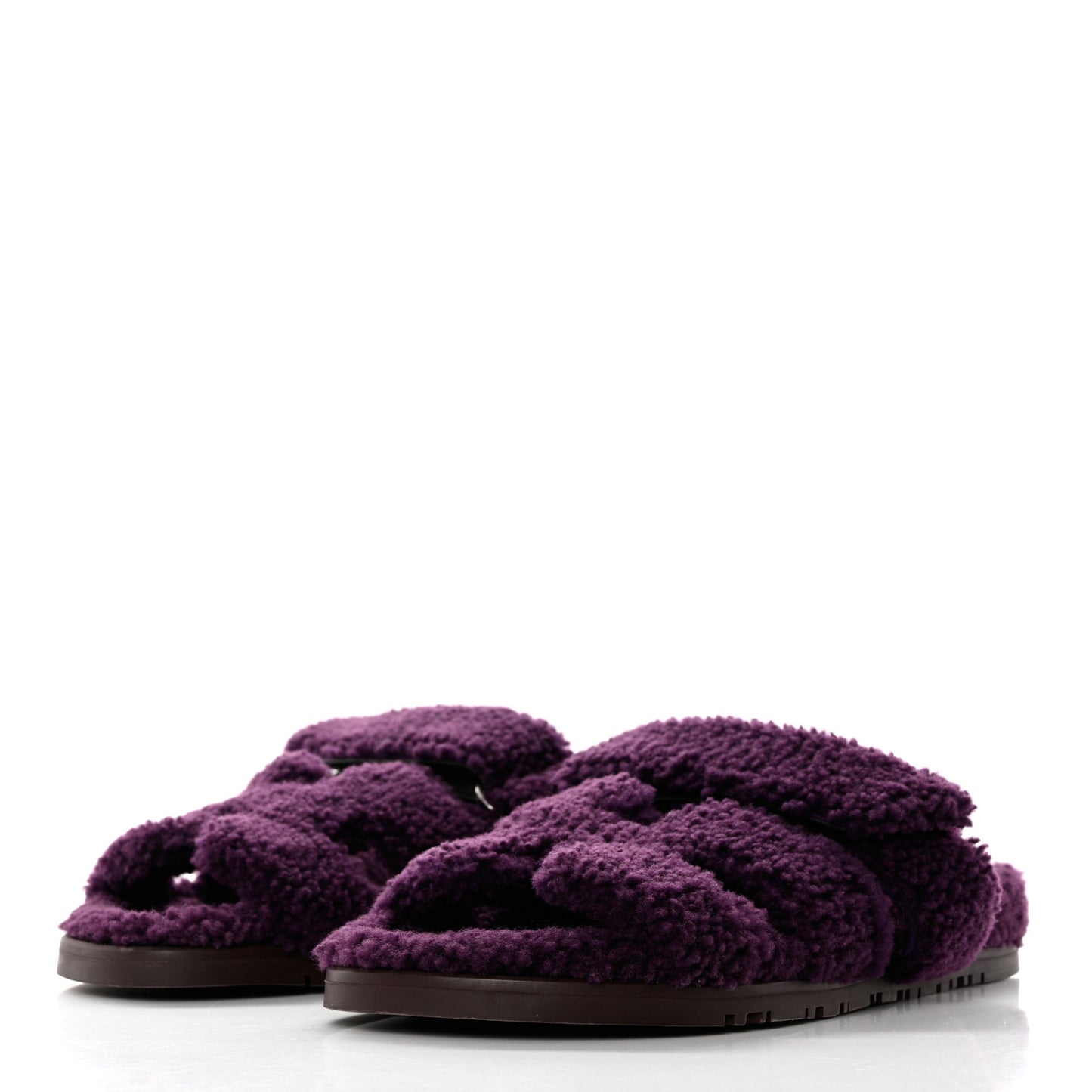 Woolskin Womens Chypre Sandals 37 Violet Fonce