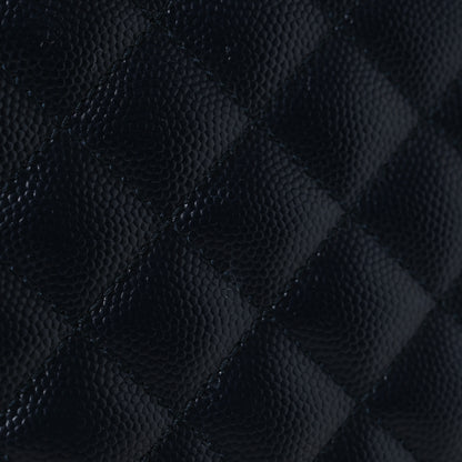 Saint Laurent Grain De Poudre Textured Mixed Matelasse Triquilt Medium Monogram Satchel Deep Marine 13 of 14