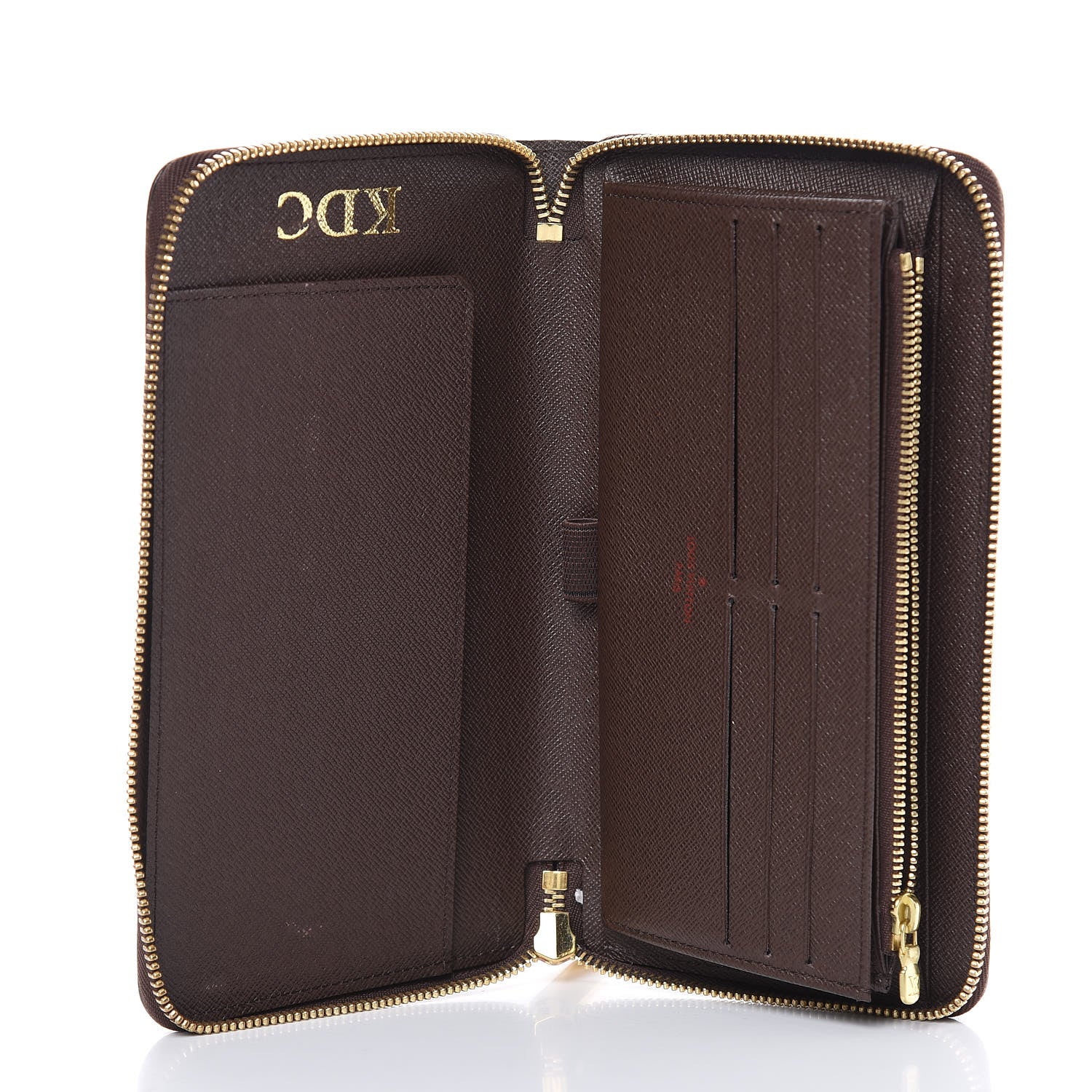 Louis Vuitton Damier Ebene Zippy Organizer Wallet 5 of 10