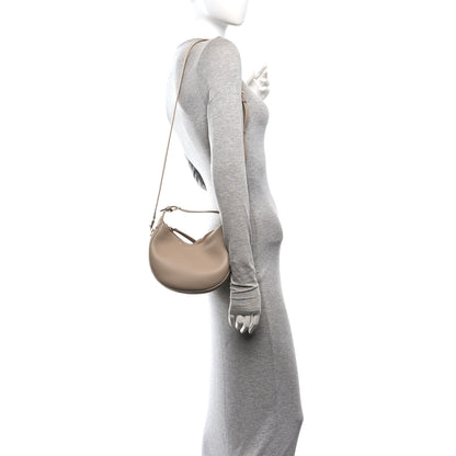 Celine Supple Grained Calfskin Teen Lulu Shoulder Bag Safari 2 of 11