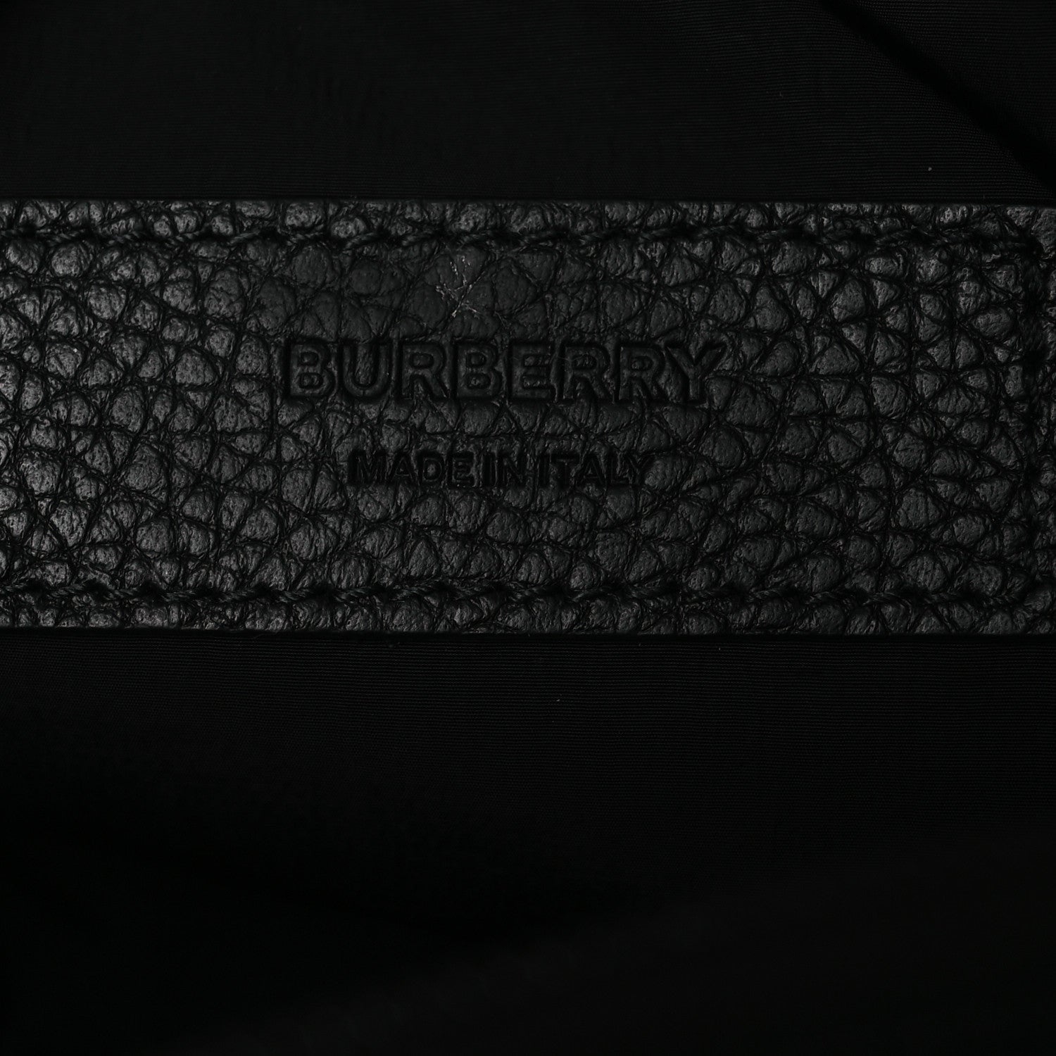 Burberry Nylon Jacquard Check Belt Bag Black 5 of 10