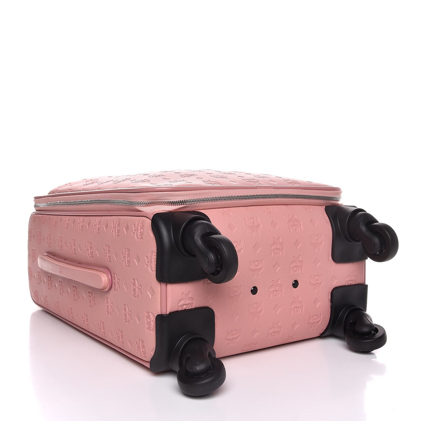 Calfskin Ottomar Monogram Luggage Pink