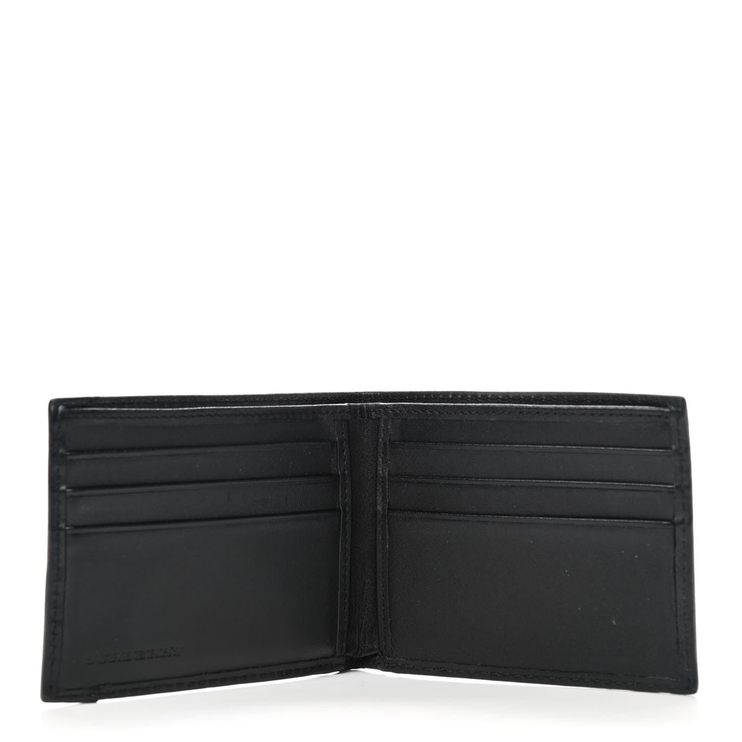 Burberry Smoked Check Hipfold Bi-Fold Wallet Charcoal 4 of 8
