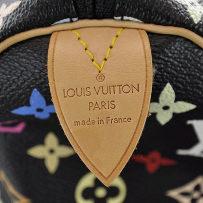 Louis Vuitton Monogram Multicolor Keepall 45 Black 5 of 7