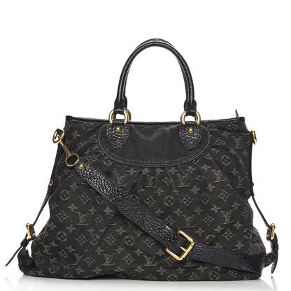 Louis Vuitton Denim Neo Cabby GM Black 1 of 8