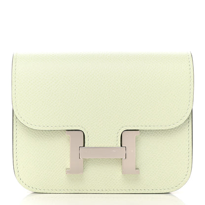 Hermes Epsom Constance Slim Wallet Vert Fizz 3 of 9