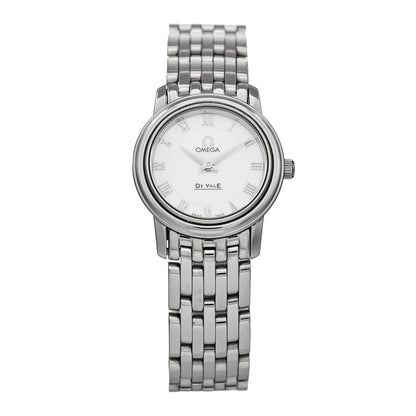 Omega Stainless Steel Mother of Pearl 22mm De Ville Quartz Watch 4570.71.00 1 of 4