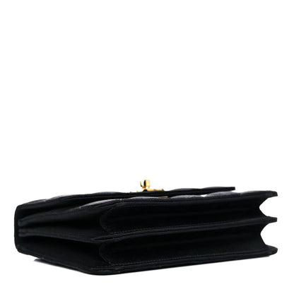 Chanel Satin Quilted Extra Mini Rectangular Flap Black 3 of 15