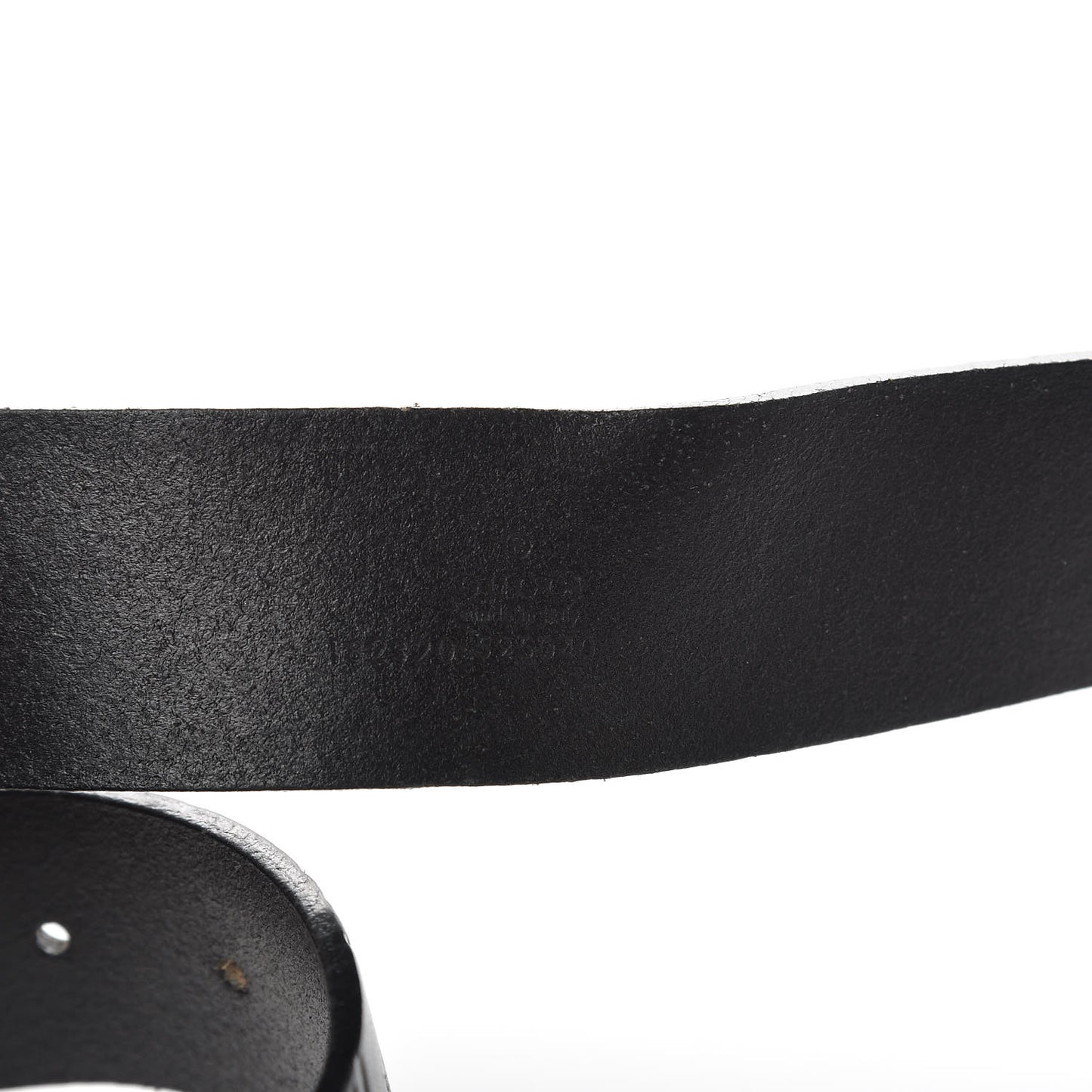 Guccissima Square G Belt 85 34 Black