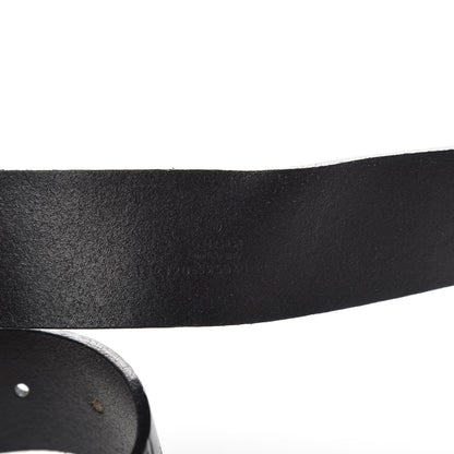 Gucci Guccissima Square G Belt 85 34 Black 4 of 7