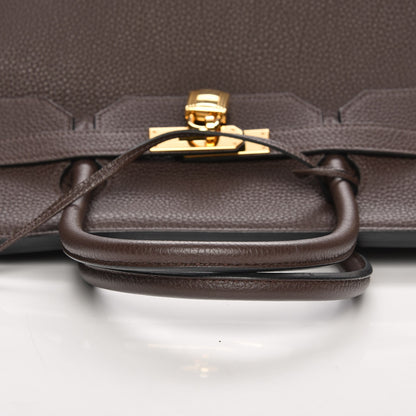 Hermes Togo Birkin 40 Chocolate 24 of 29