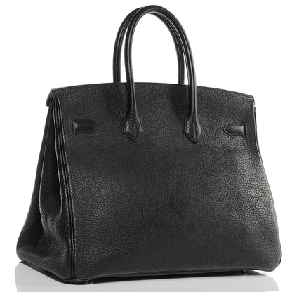Hermes Fjord Birkin 35 Black 3 of 9