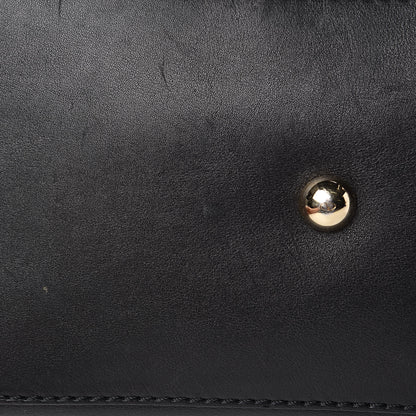 Valentino Garavani Vitello Rockstud Dome Satchel Black 10 of 18