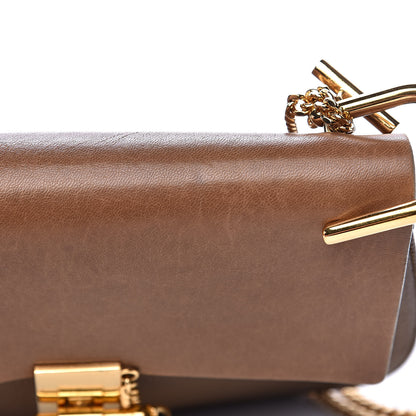 Chloe Grained Lambskin Drew Shoulder Bag Woody Khaki 9 of 11