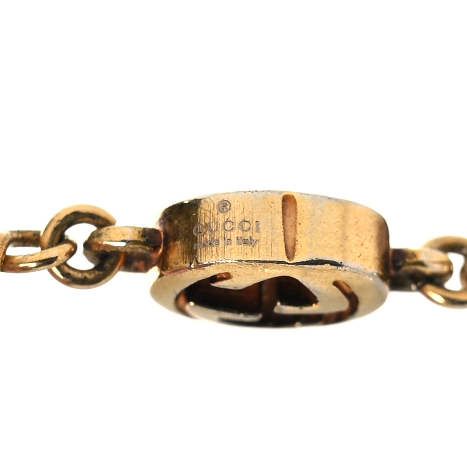 Gucci Interlocking G Flower Pearl Bracelet Gold 5 of 6
