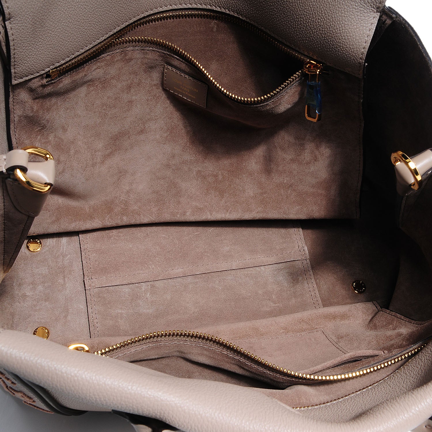 Louis Vuitton Veau Cachemire Tote W PM Galet 7 of 9
