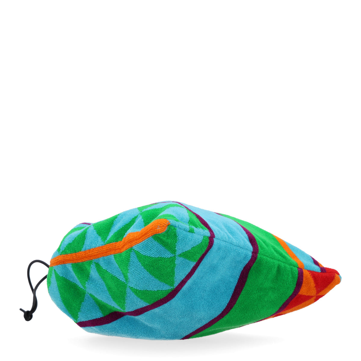 X PAULA'S IBIZA Terry Cloth Drawstring Pouch Multicolor