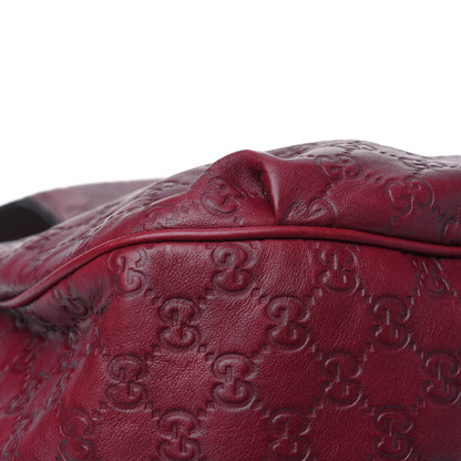 Gucci Soft Guccissima Medium Emily Hobo Classic Ruby 12 of 15