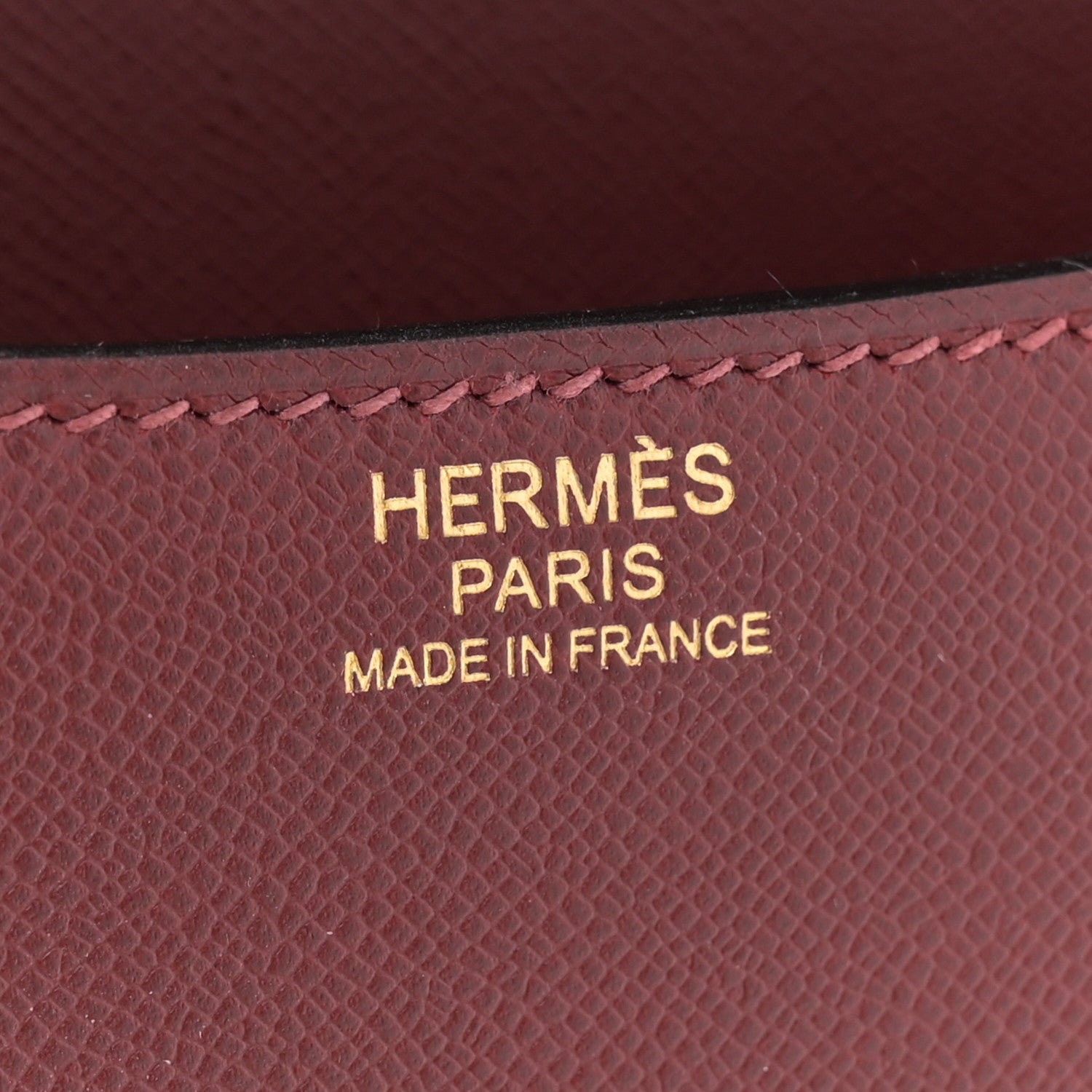 Hermes Madame Calfskin Constance 24 Rouge H 6 of 11