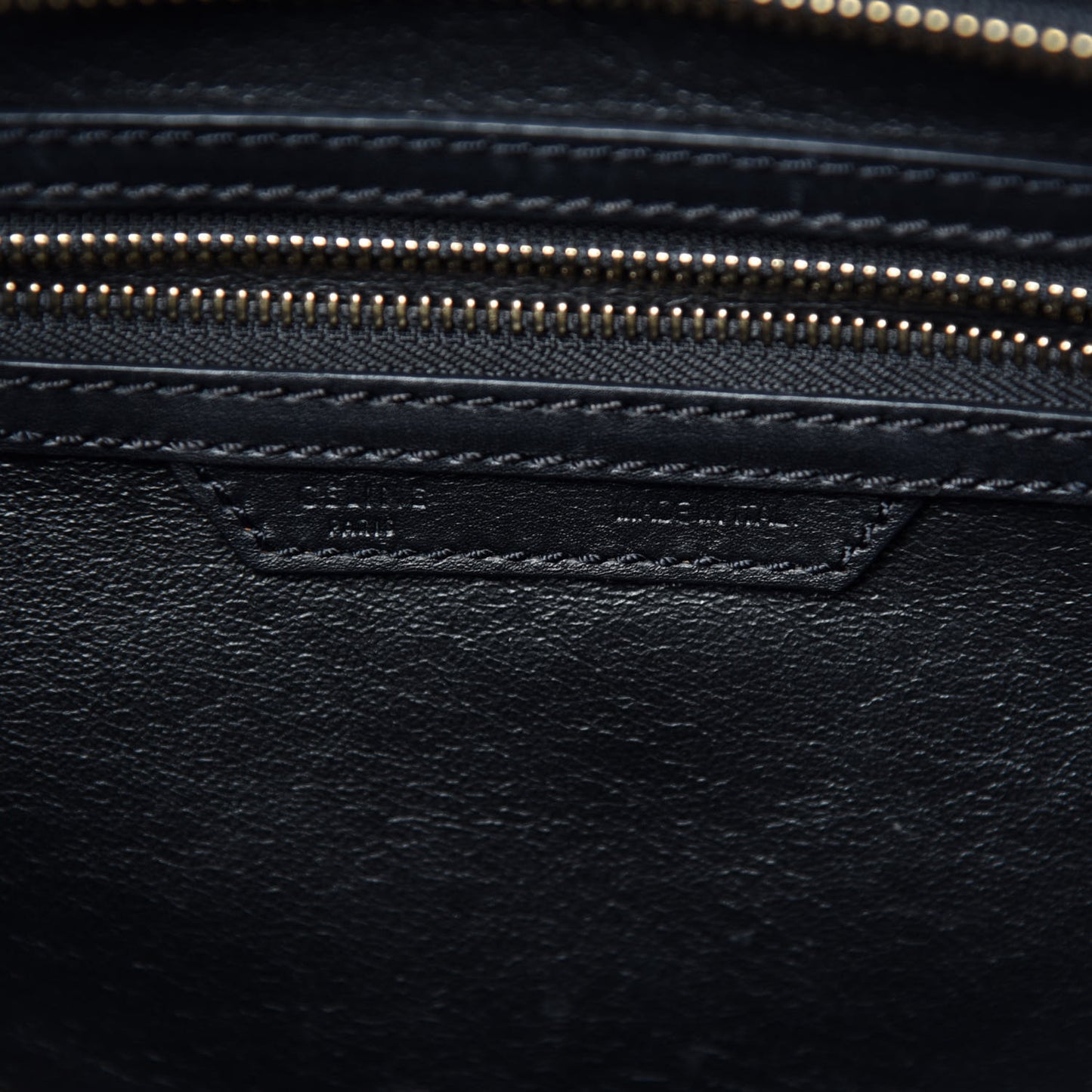 Smooth Calfskin Mini Luggage Black
