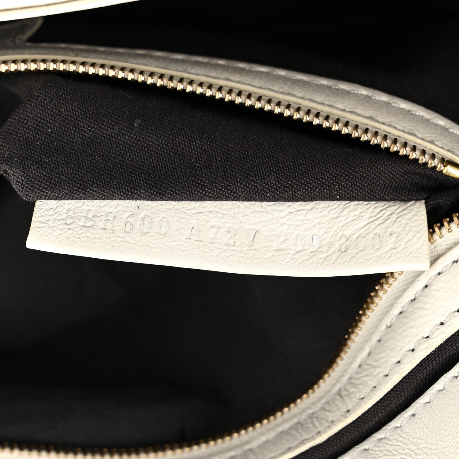 Fendi Nappa FF 1974 Embossed Baguette White 7 of 14