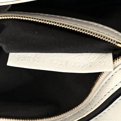 Fendi Nappa FF 1974 Embossed Baguette White 7 of 14