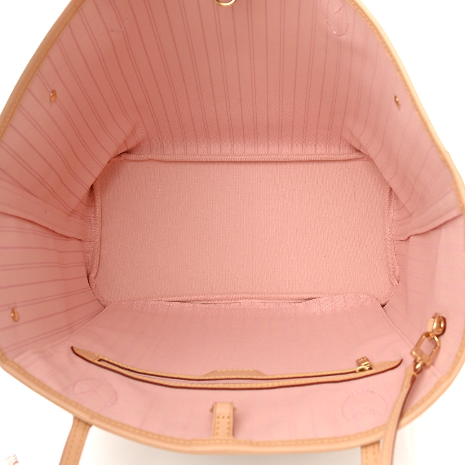 Louis Vuitton Damier Azur Neo Neverfull MM Rose Ballerine 6 of 12
