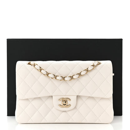 Chanel Caviar Quilted Small Double Flap White 11 of 11