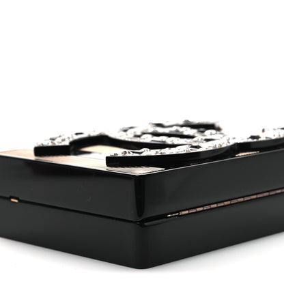 Chanel Plexiglass Crystal CC Minaudiere Clutch Black Copper 8 of 11