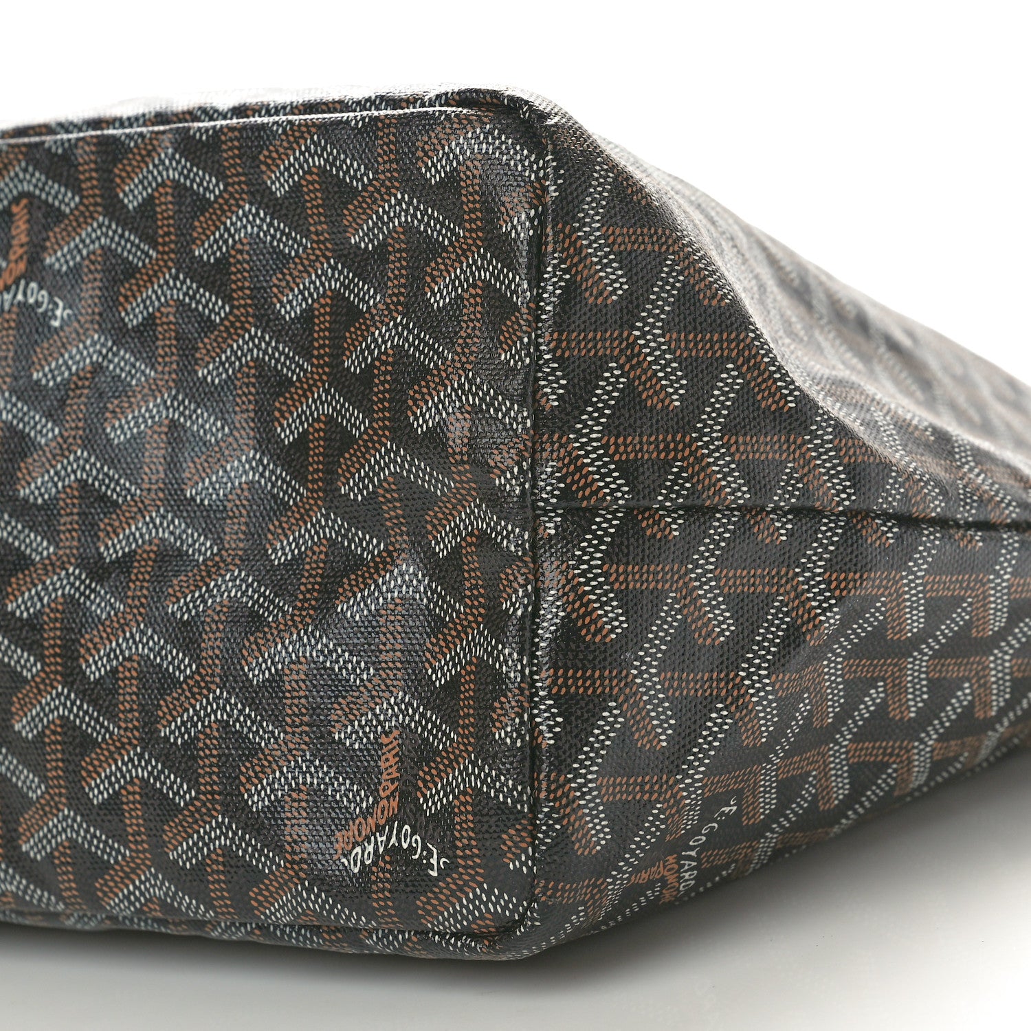Goyard Goyardine Saint Louis PM Black Gold 10 of 10