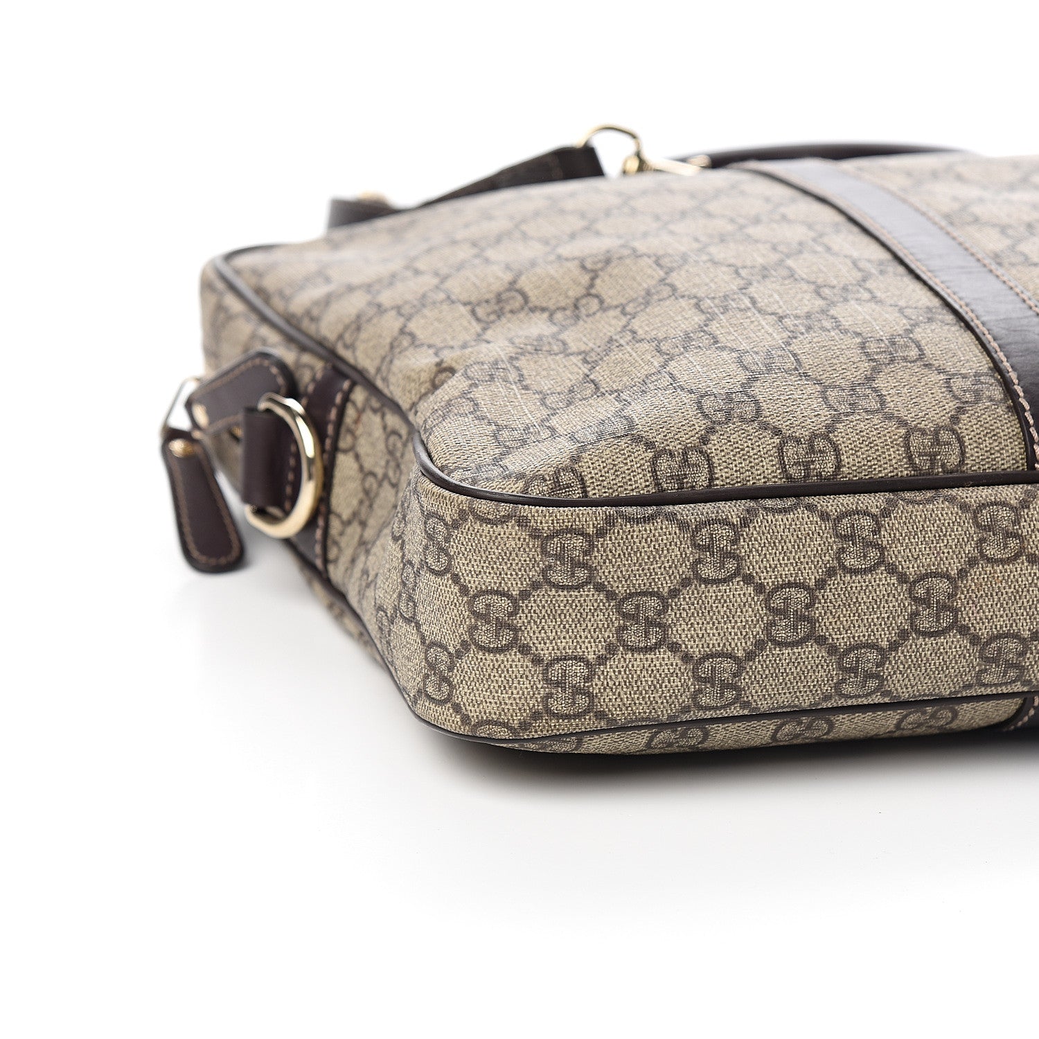 Gucci GG Plus Monogram Briefcase Dark Brown 8 of 11