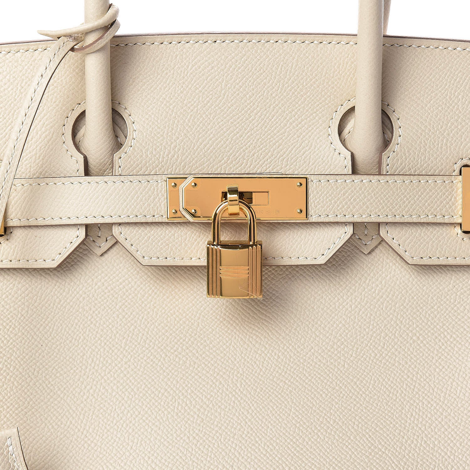 Hermes Epsom Birkin 30 Craie 35 of 37