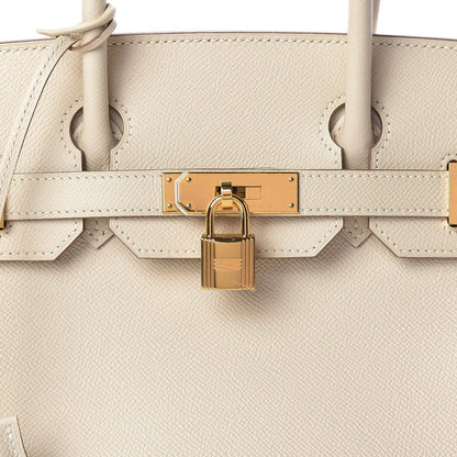 Hermes Epsom Birkin 30 Craie 35 of 37