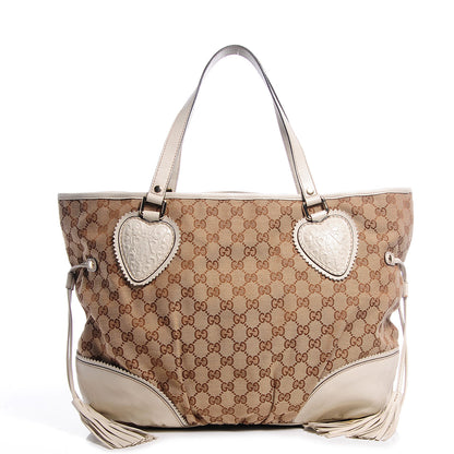Gucci Monogram Large Tribeca Tote Off White 1 of 7