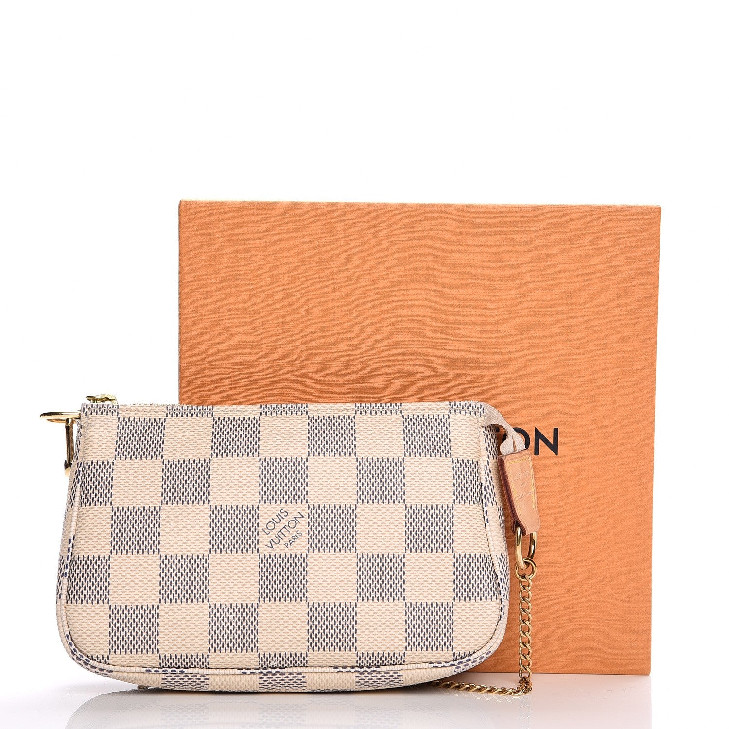 Louis Vuitton Damier Azur Mini Pochette Accessories 8 of 8