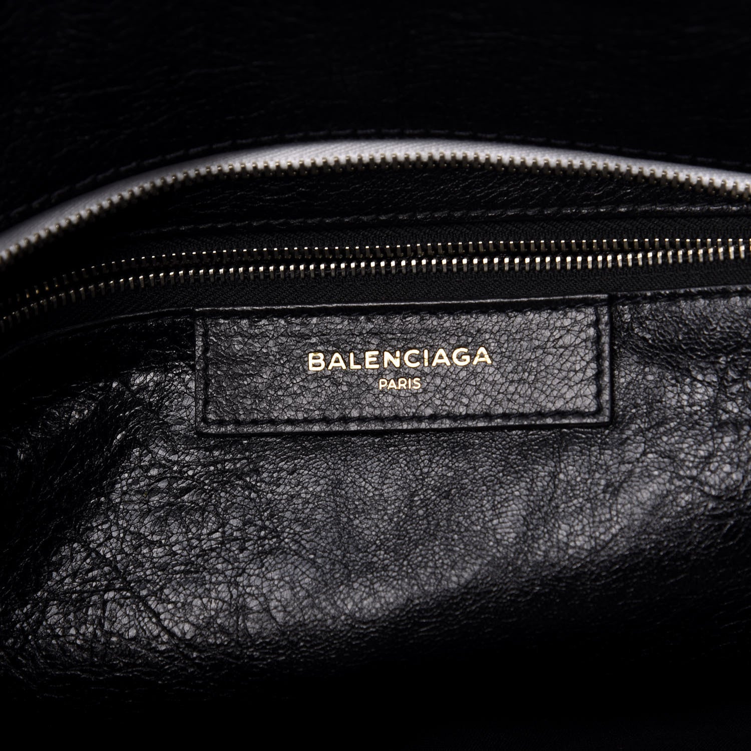 Balenciaga Agneau Logo Printed Carry Tote S Black 8 of 11