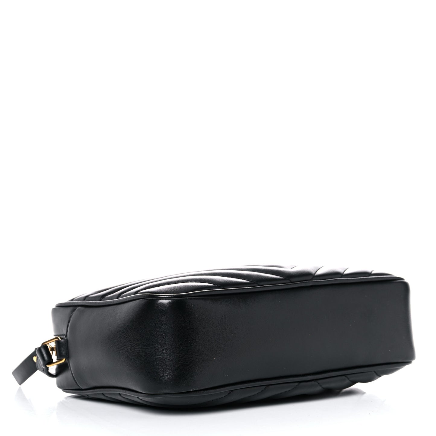 Calfskin Matelasse Monogram Lou Camera Bag Black