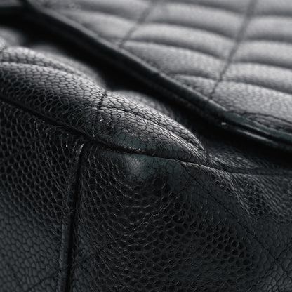 Chanel Caviar Quilted Maxi Single Flap Black 8 of 10