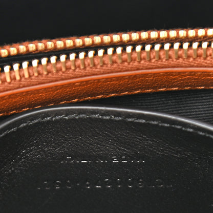 Saint Laurent Sheepskin Matelasse Chevron Monogram Medium College Bag Brick 7 of 10