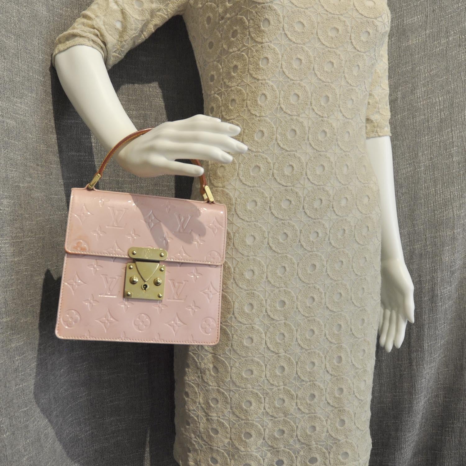 Louis Vuitton Vernis Spring Street Marshmallow 2 of 9