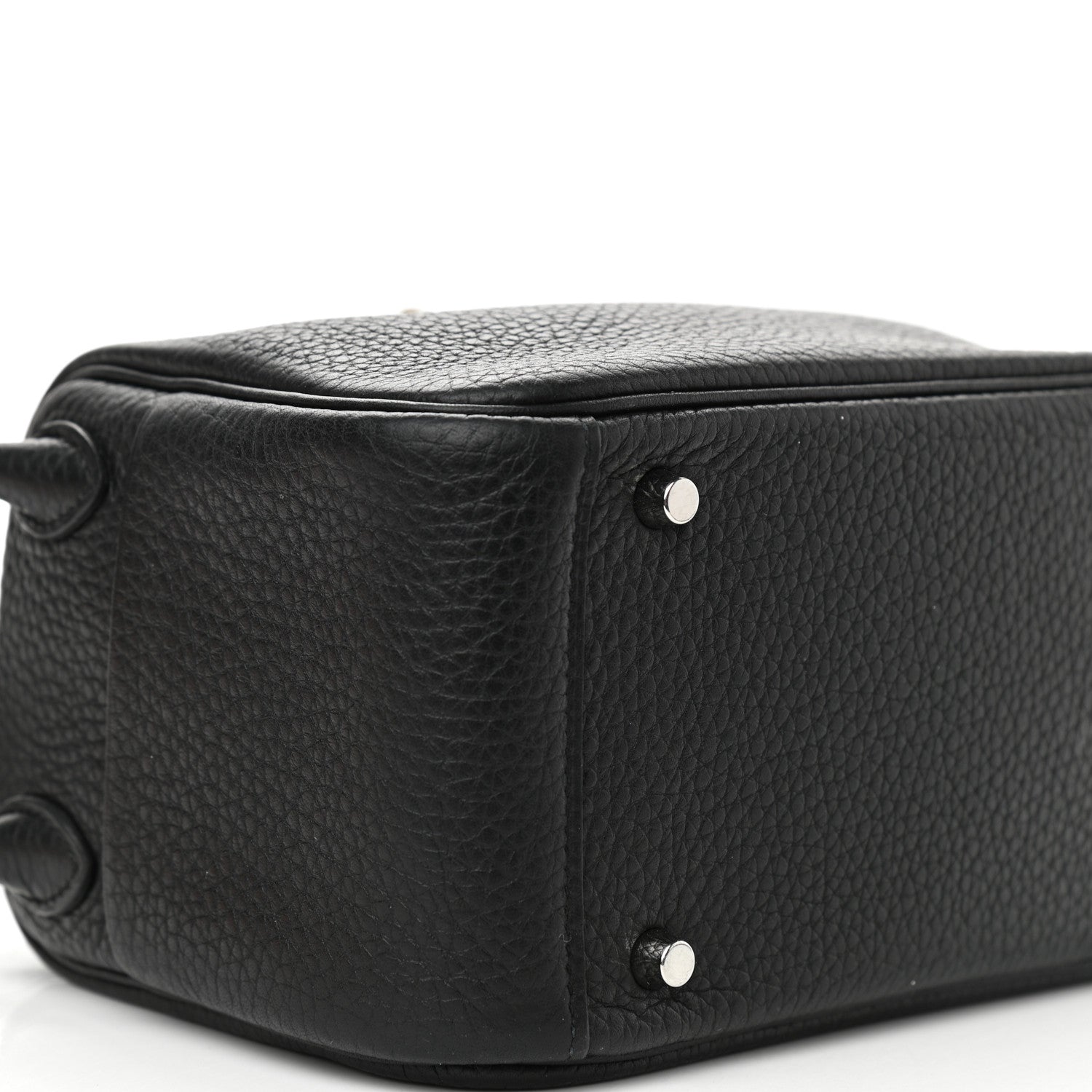 Hermes Taurillon Clemence Mini Lindy 20 Black 9 of 12