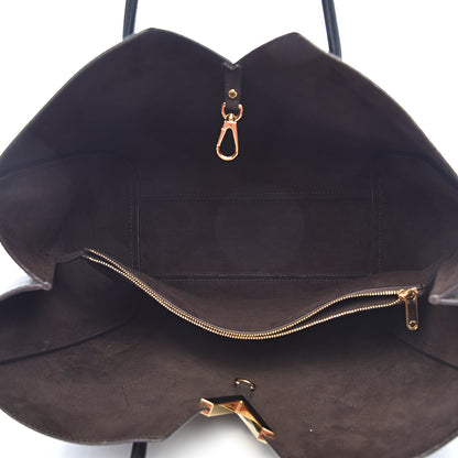 Louis Vuitton Calfskin Monogram Kimono Tote Black 5 of 13