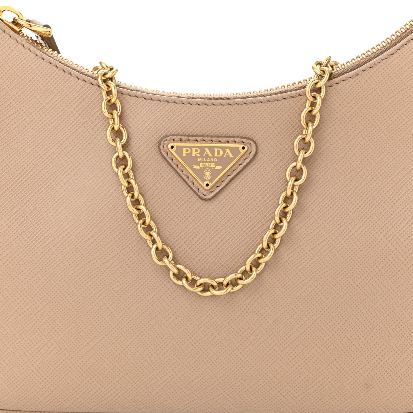 Saffiano Re-Edition 2005 Shoulder Bag Cammeo