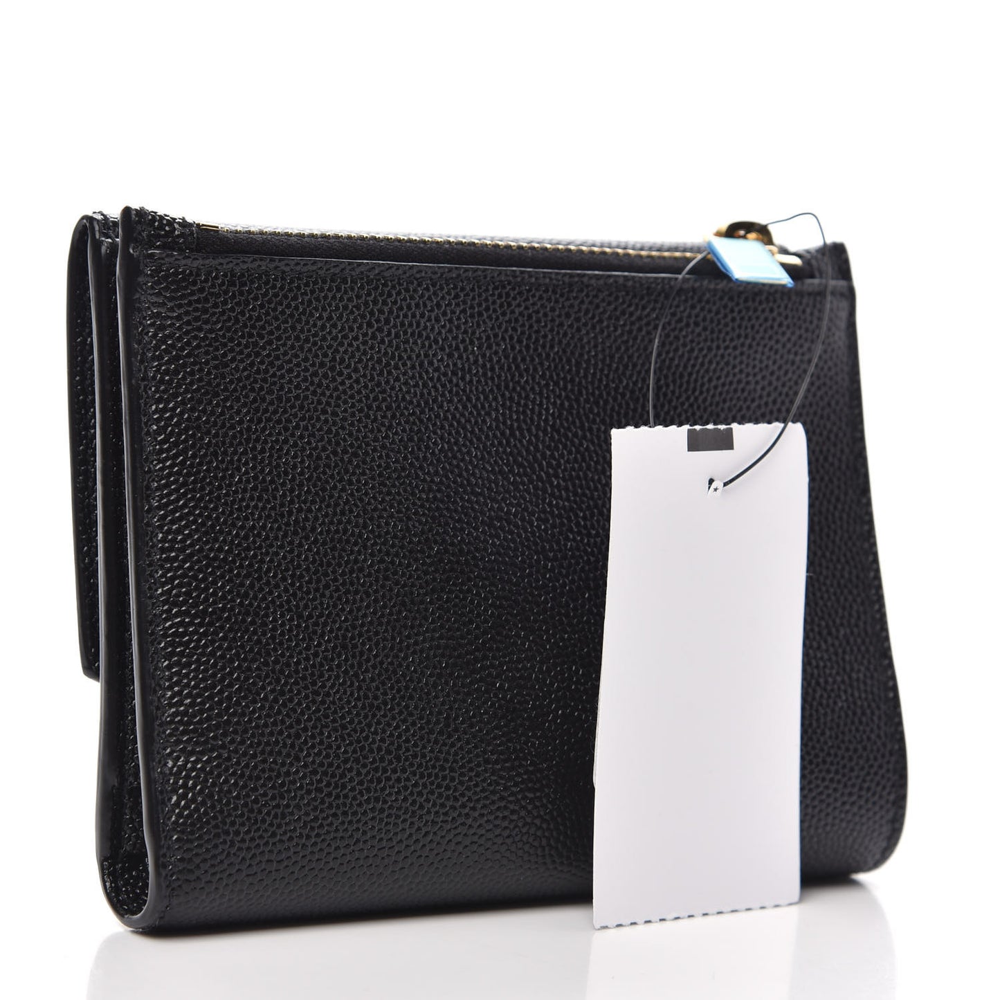Grain De Poudre Monogram Bi-Fold Wallet Black
