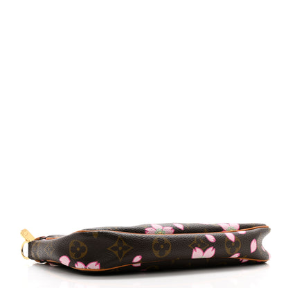 Louis Vuitton Monogram Cherry Blossom Pochette Accessories Brown 4 of 14