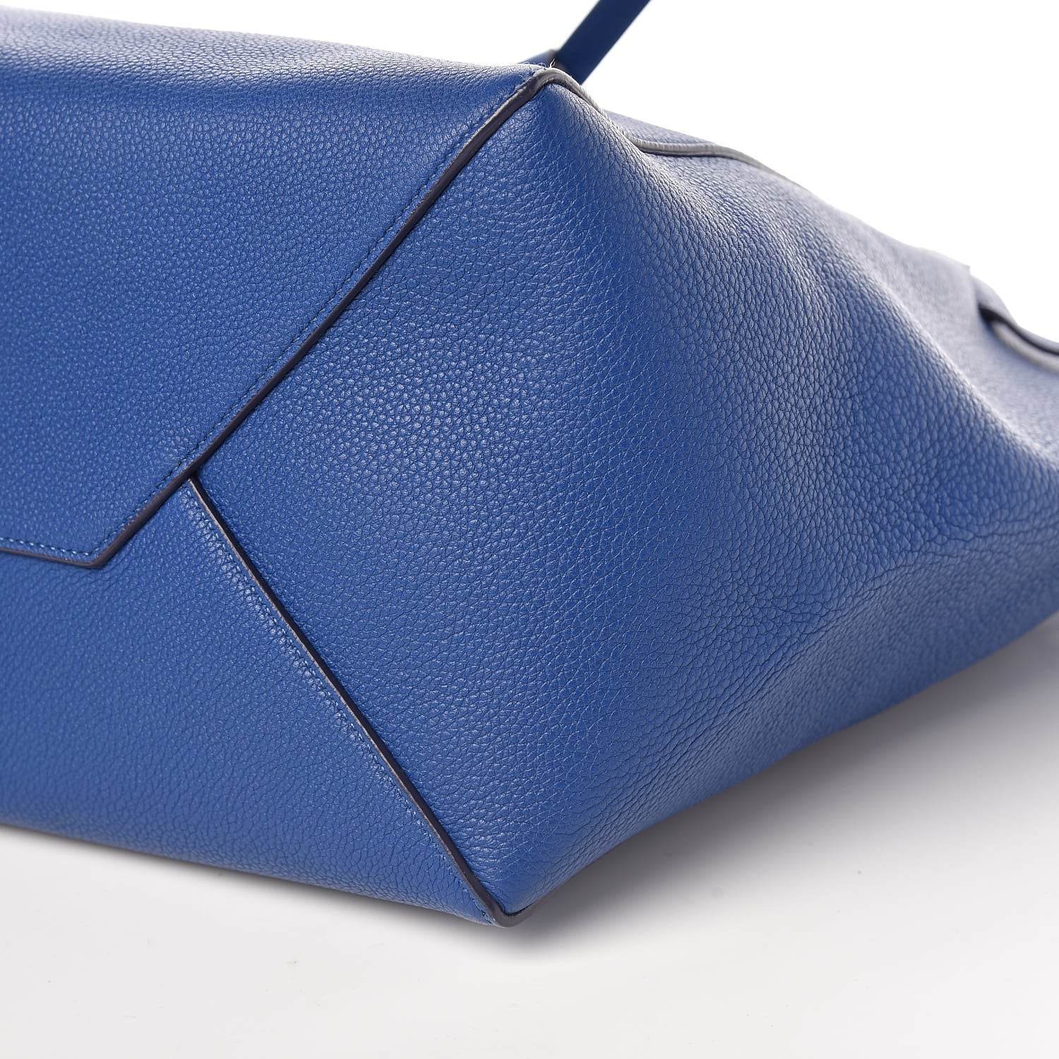 Celine Soft Grained Calfskin Small Belt Cabas Lazuli 9 of 9