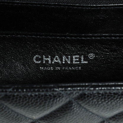 Chanel Caviar Jumbo Single Flap Black 8 of 9